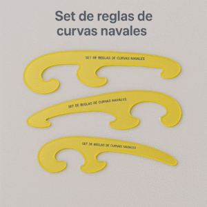 Set de reglas de curvas navales